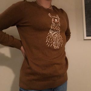 J crew lama sweater